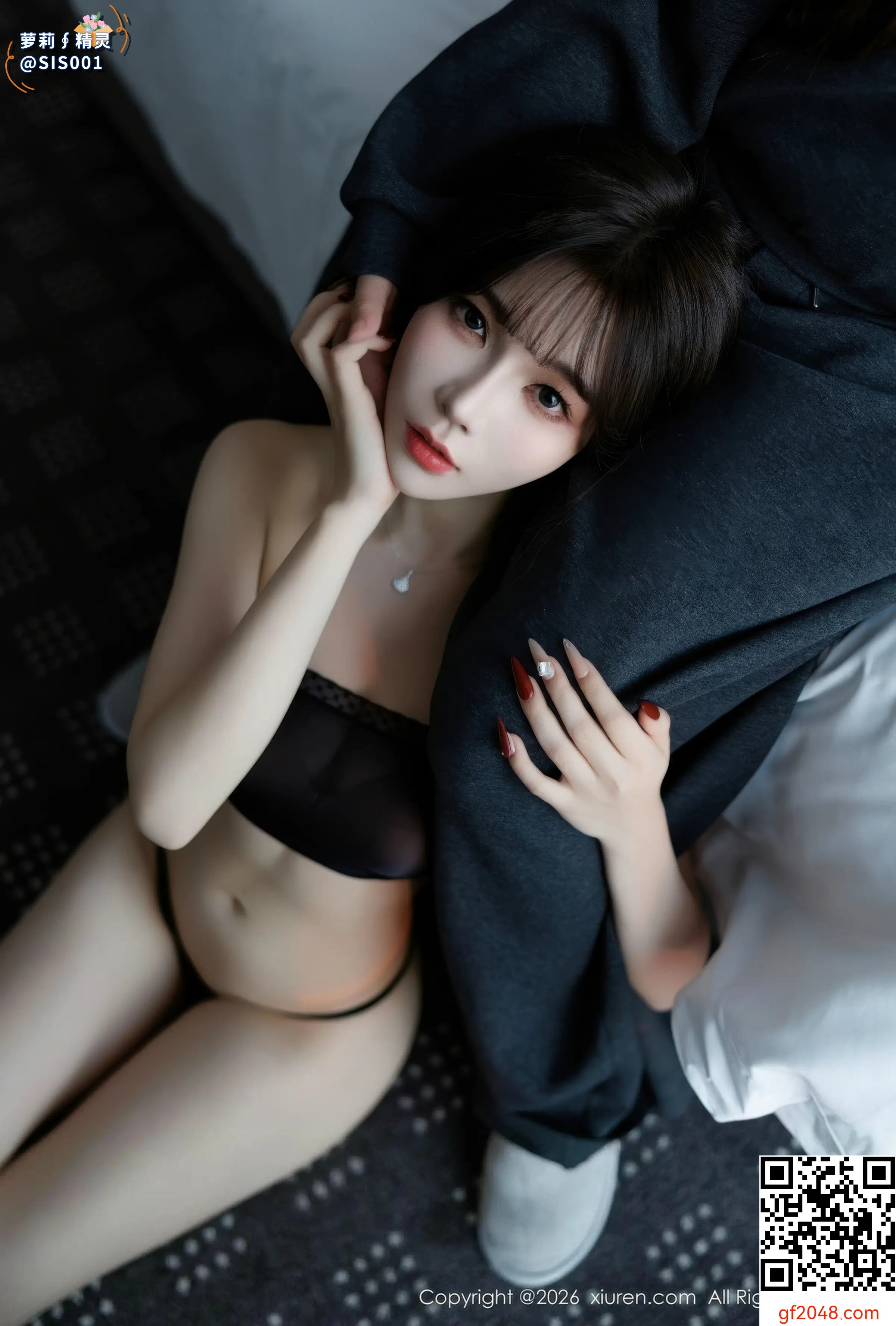 【达人组出品】[XiuRen秀人网] 2026.02.03 No.11314 莉芝荔枝 性感黑色情趣内衣配超薄肉丝秀完美身材诱惑写真（预）[78P]